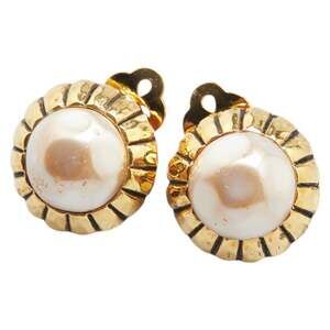 Chanel Clip-On Earrings Pearl #209164C42B